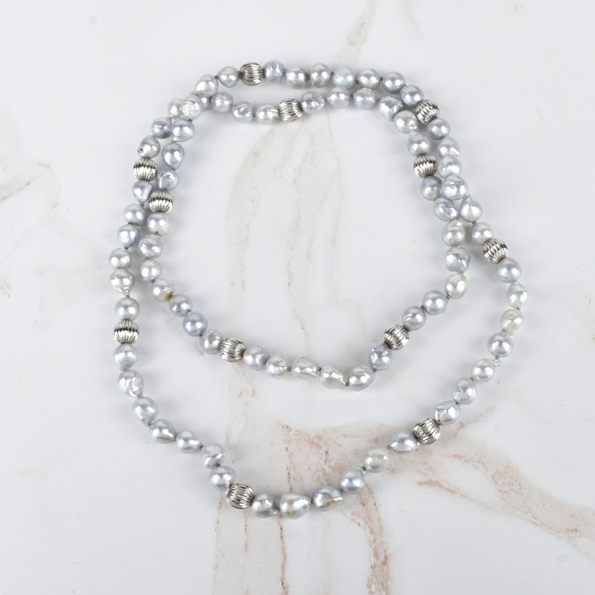 Baroque Pearl Necklace