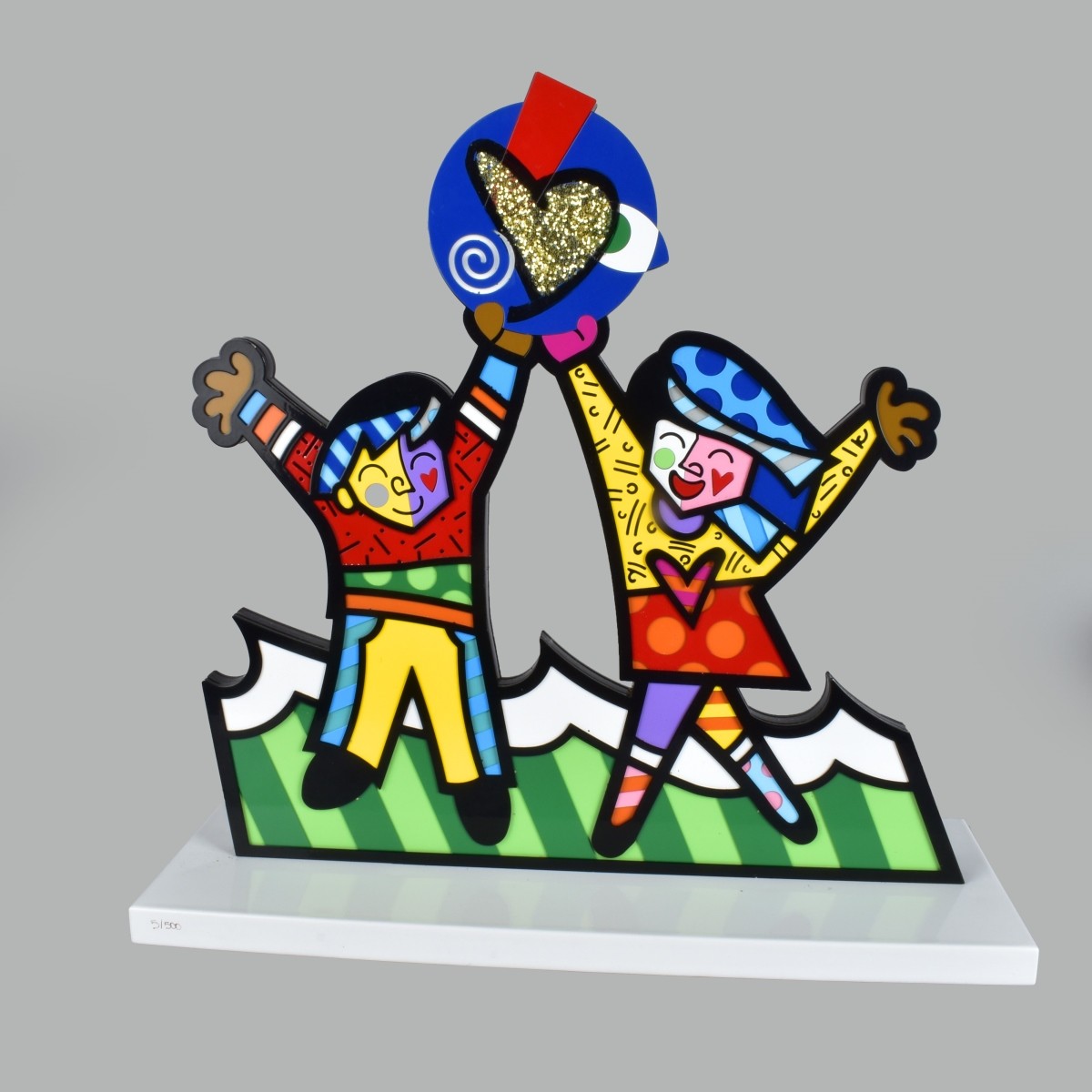 Romero Britto (Brazilian, 1963) Sculpture