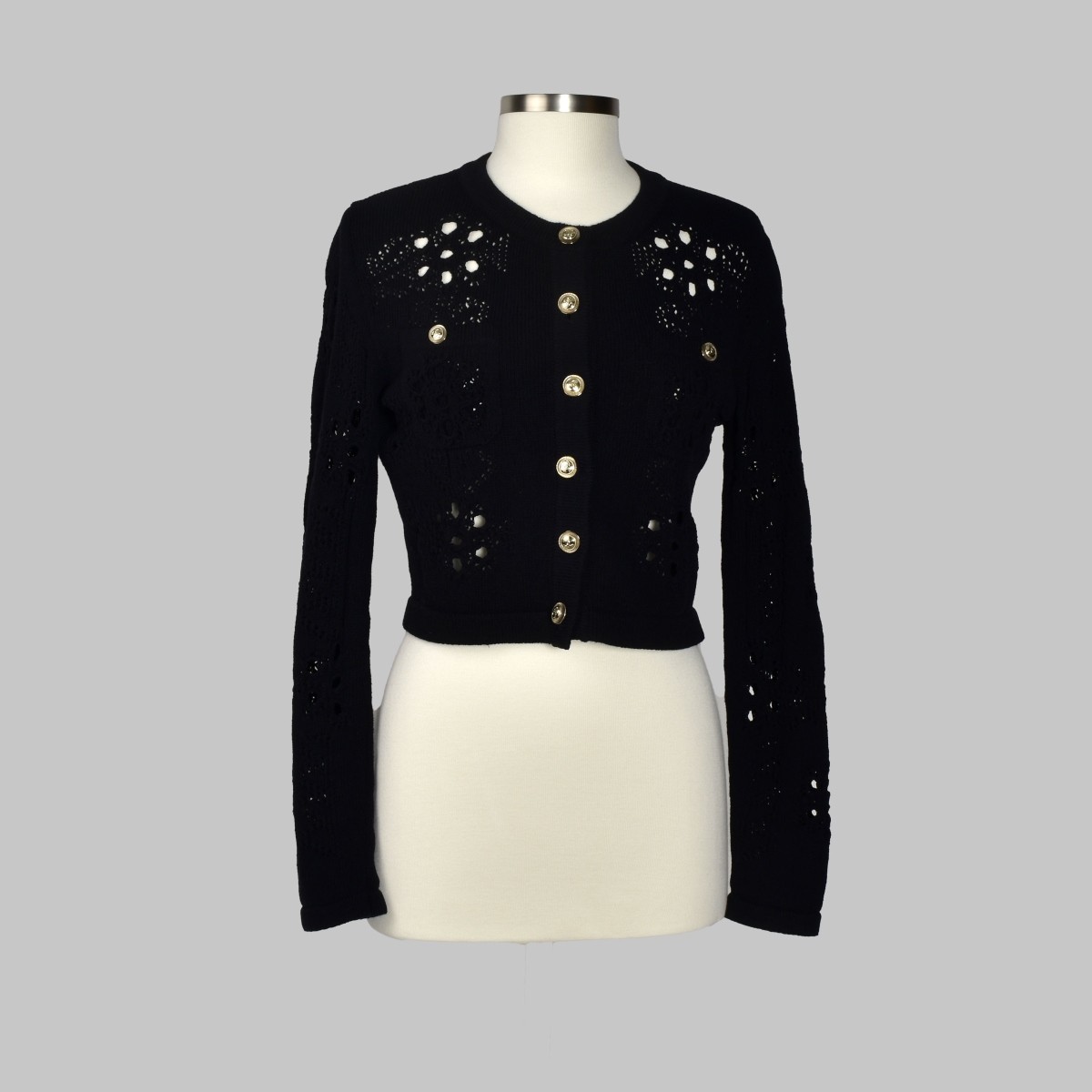 Chanel Black Bolero Cardigan