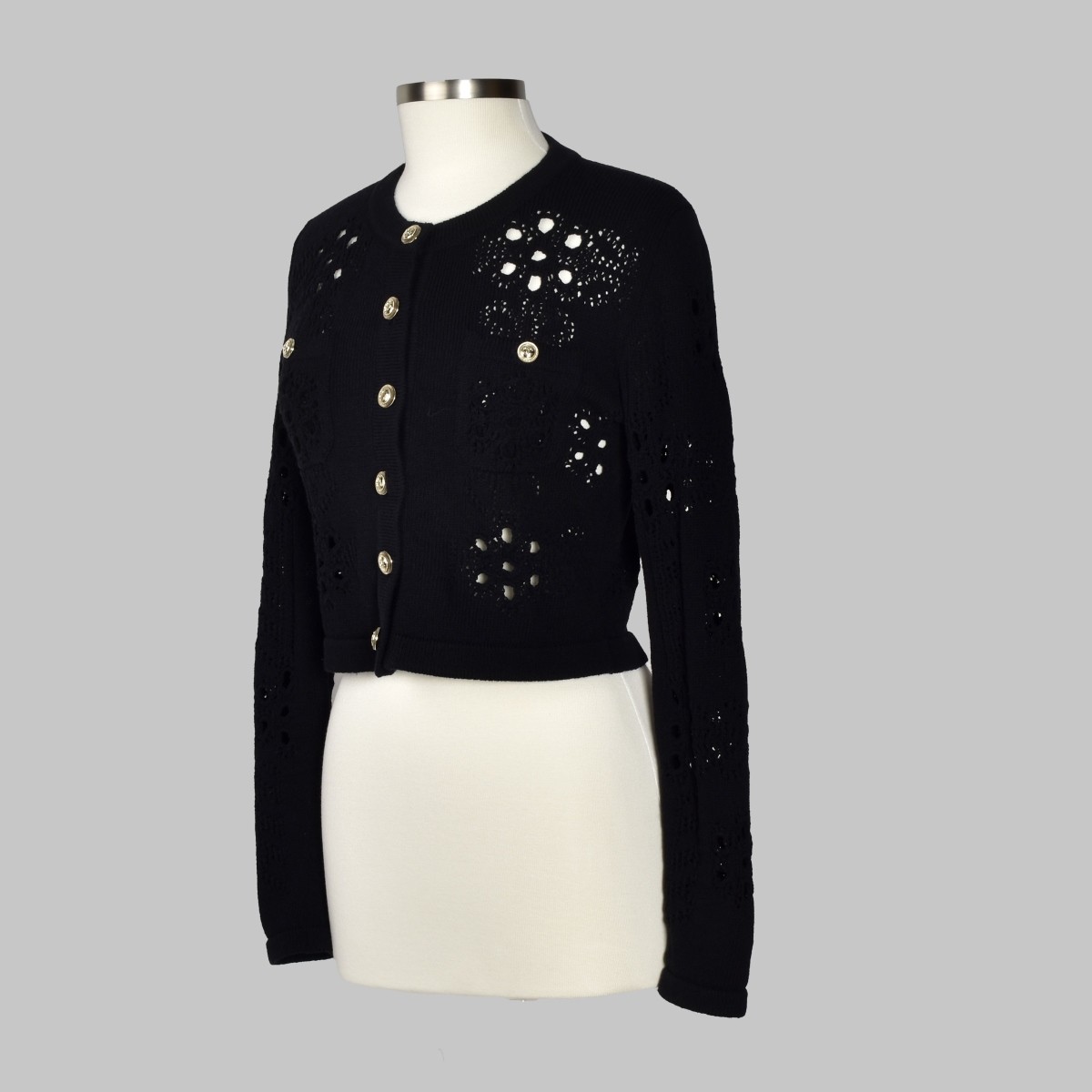 Chanel Black Bolero Cardigan