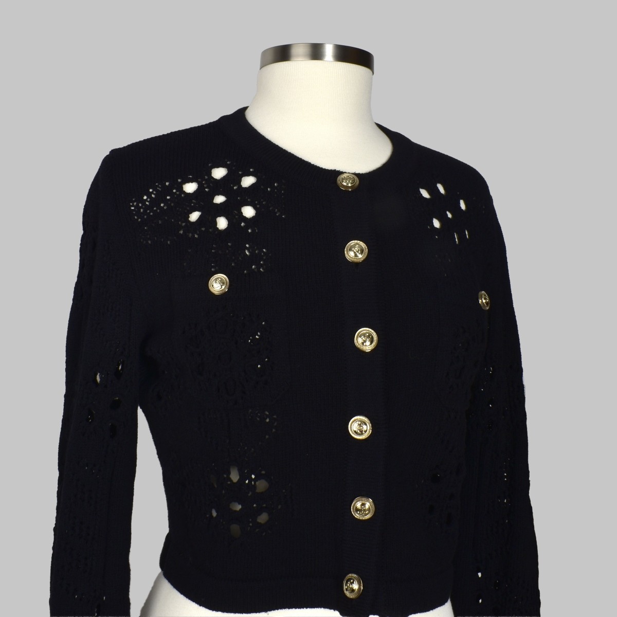 Chanel Black Bolero Cardigan