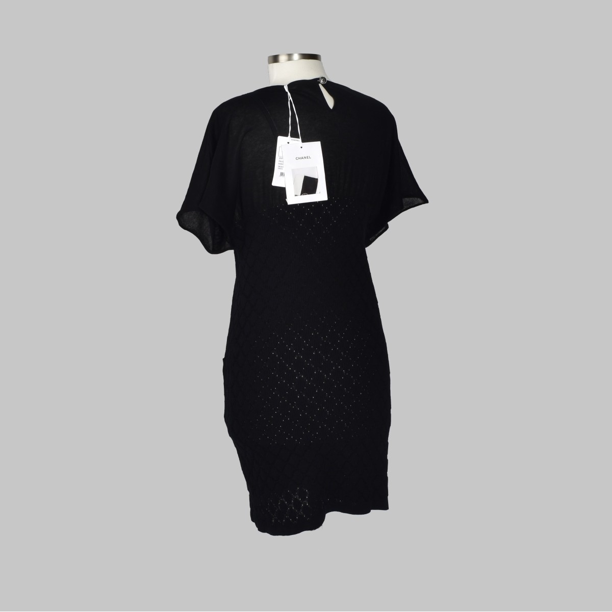 Chanel Black Knit Dress