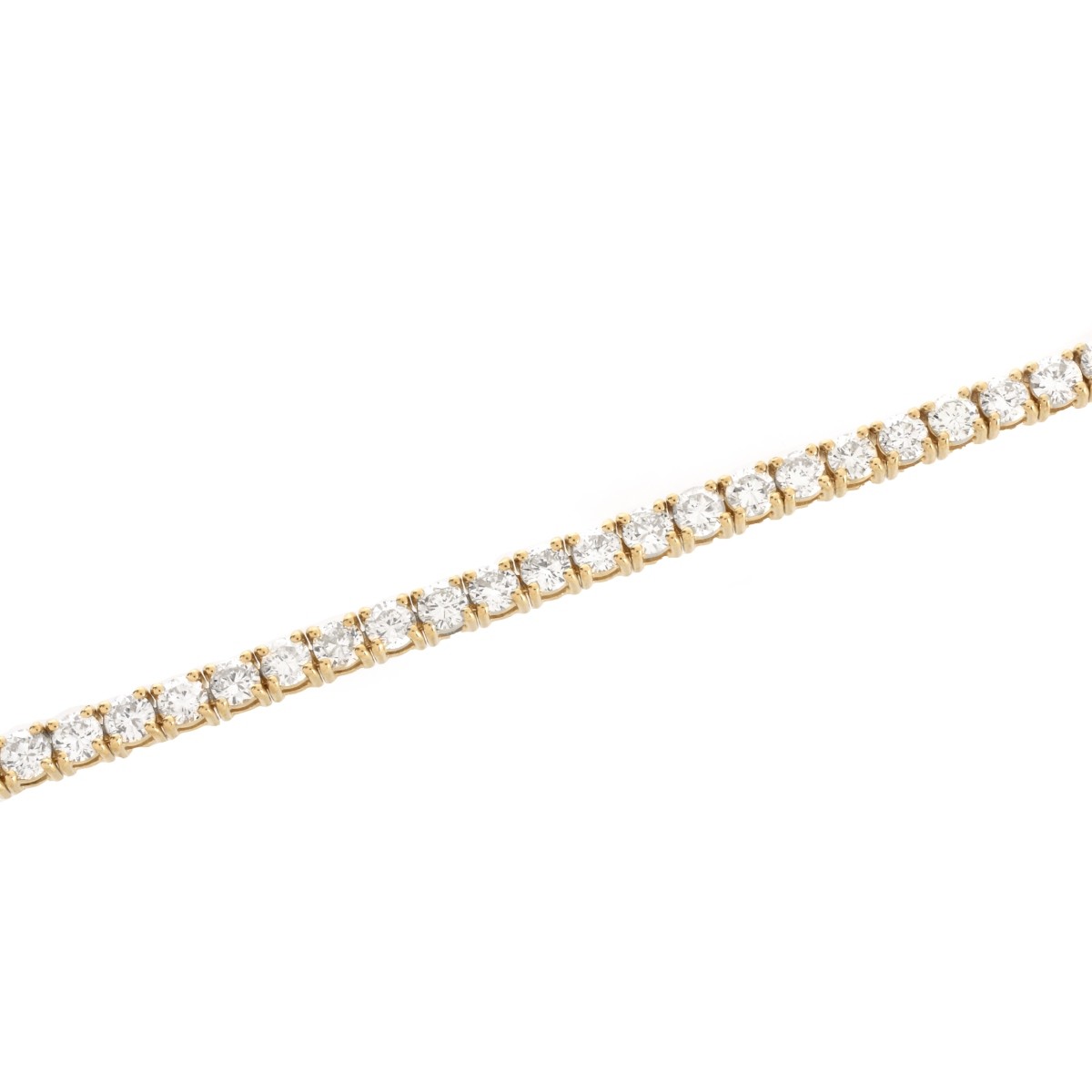 Diamond and 14K Bracelet