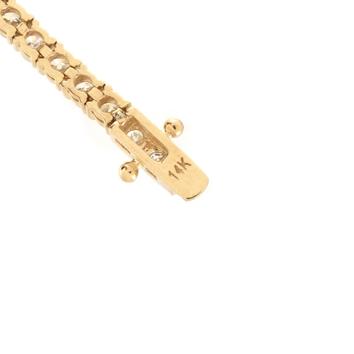 Diamond and 14K Bracelet