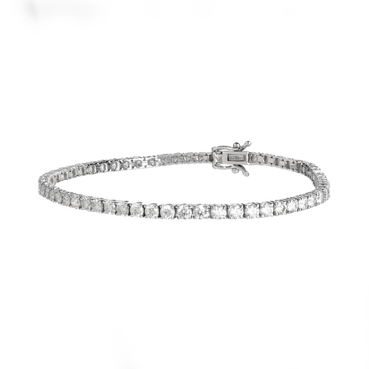 Diamond and 18K Bracelet