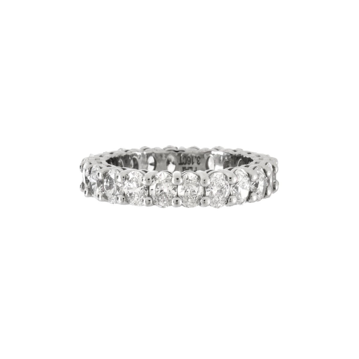 Diamond and Platinum Eternity Band