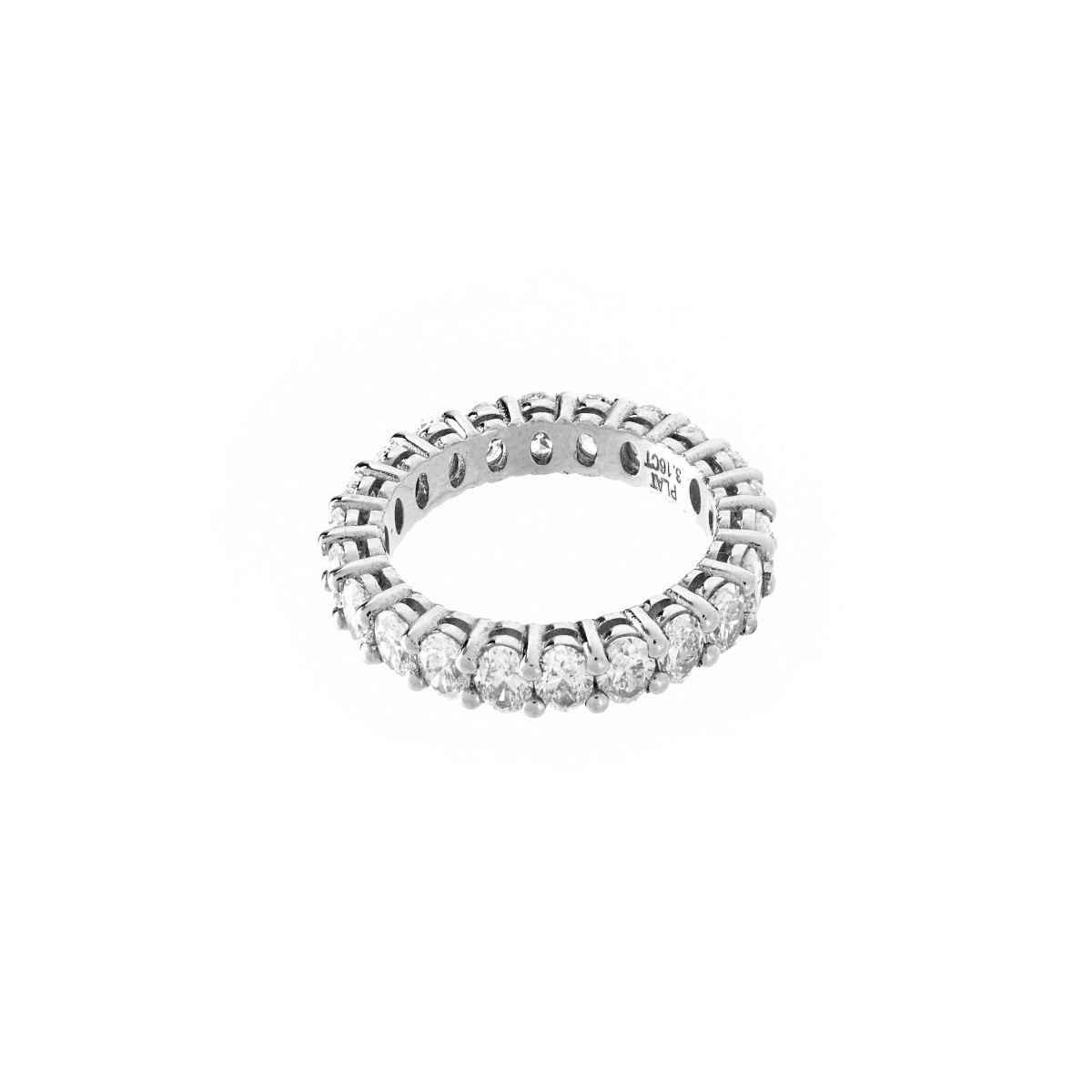 Diamond and Platinum Eternity Band | Kodner Auctions