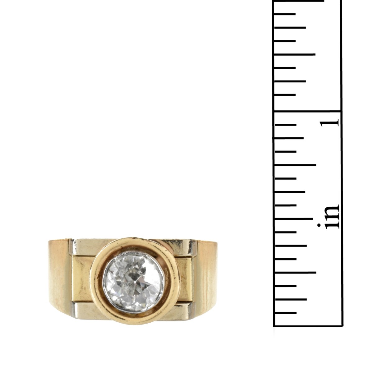 Diamond and 14K Ring