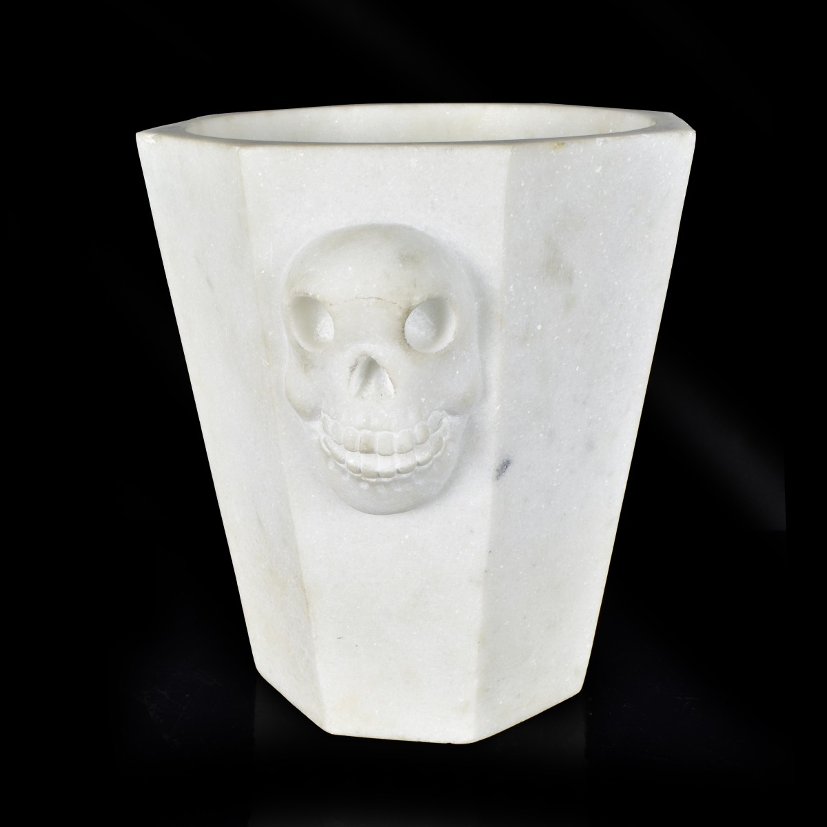 Vintage Carved Marble Champagne Bucket