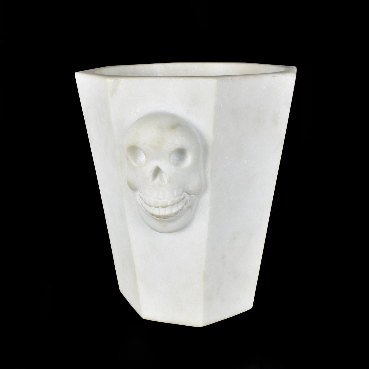 Vintage Carved Marble Champagne Bucket