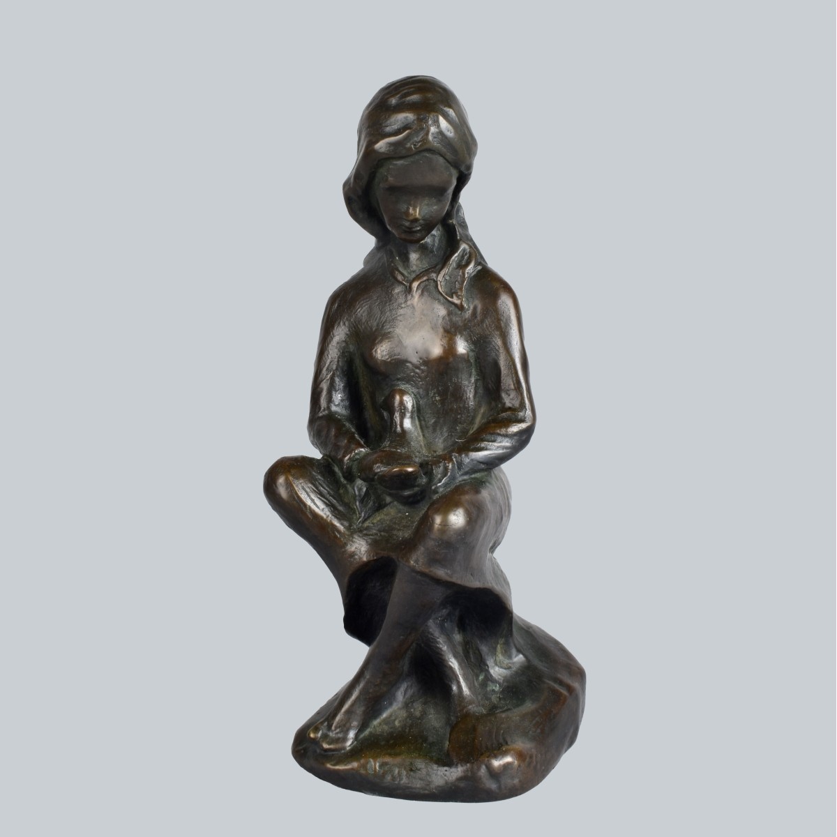 Art Nouveau Bronze Sculpture