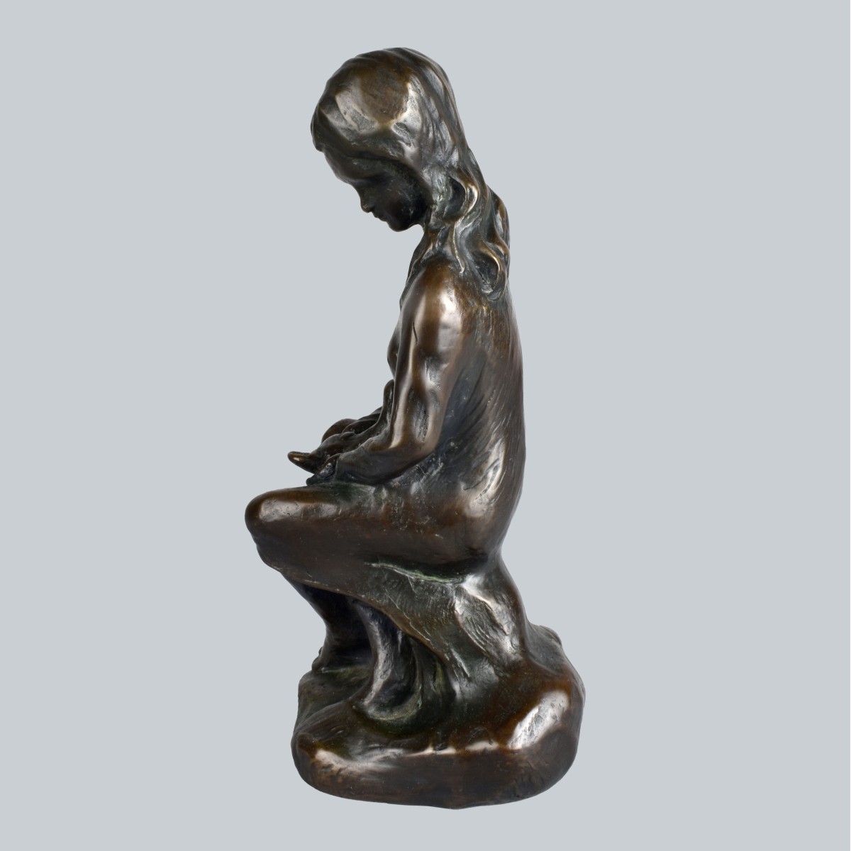 Art Nouveau Bronze Sculpture