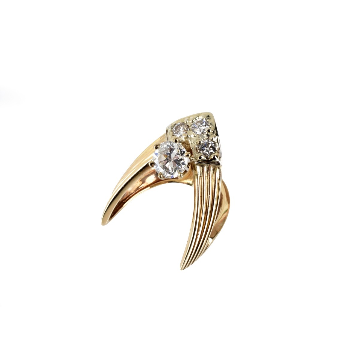 Diamond and 14K Ring