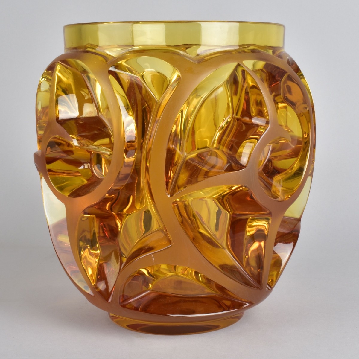 Lalique "Tourbillions" Crystal Vase