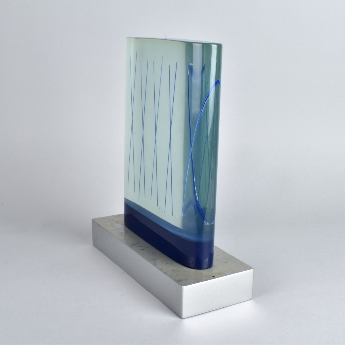 Post Modern Lucite Sculpture