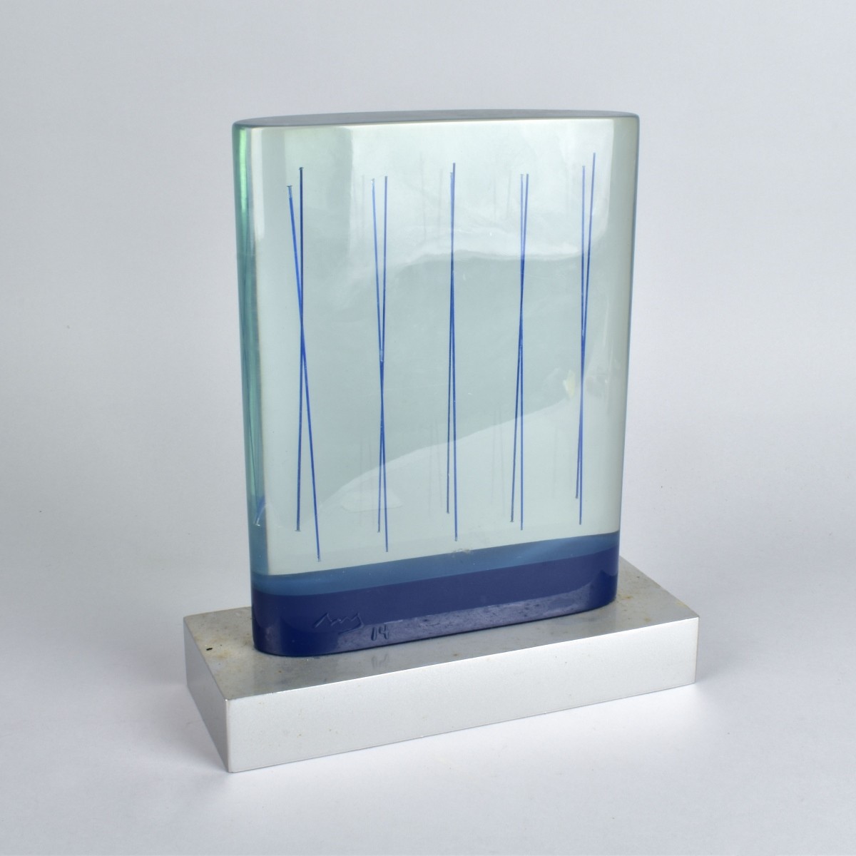 Post Modern Lucite Sculpture