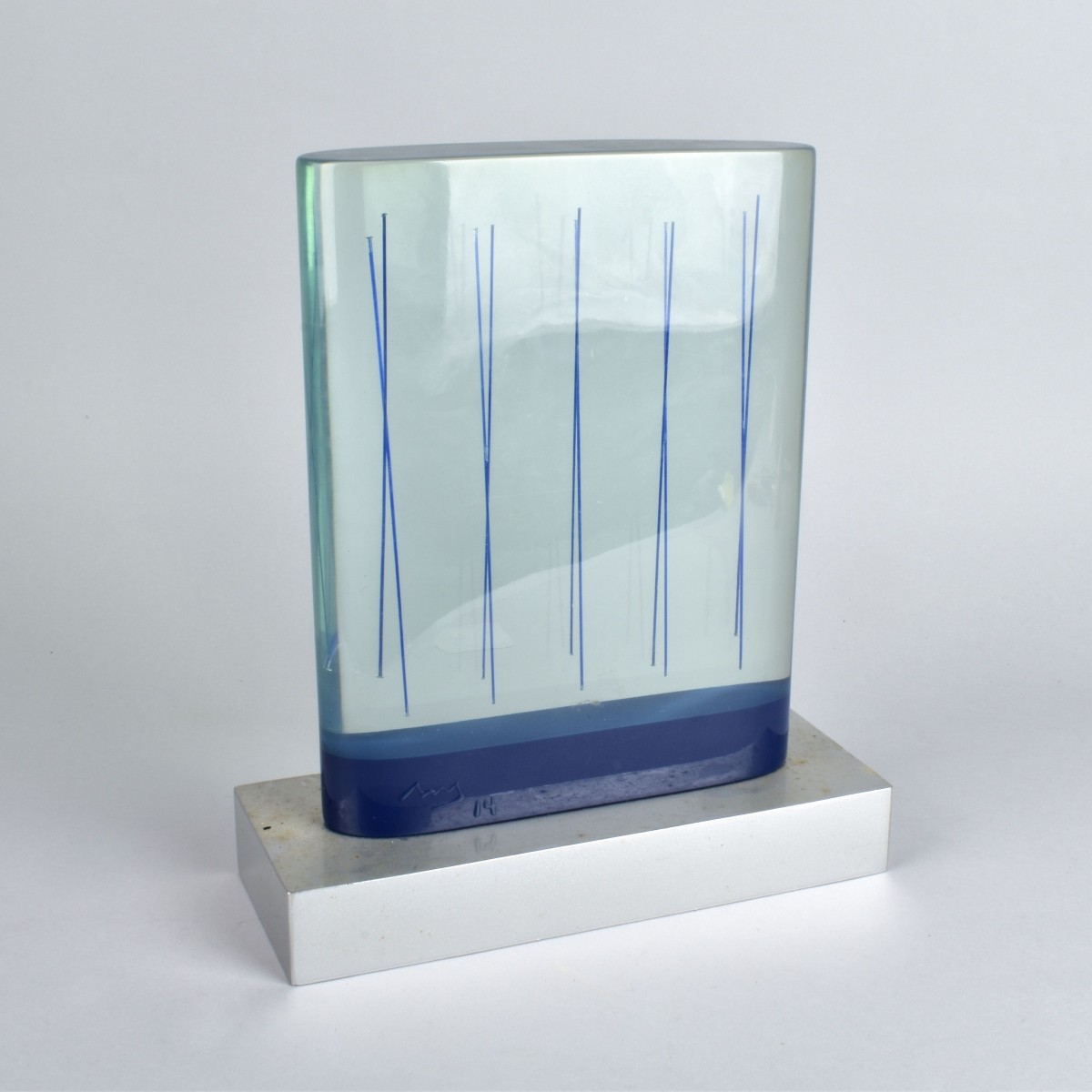 Post Modern Lucite Sculpture