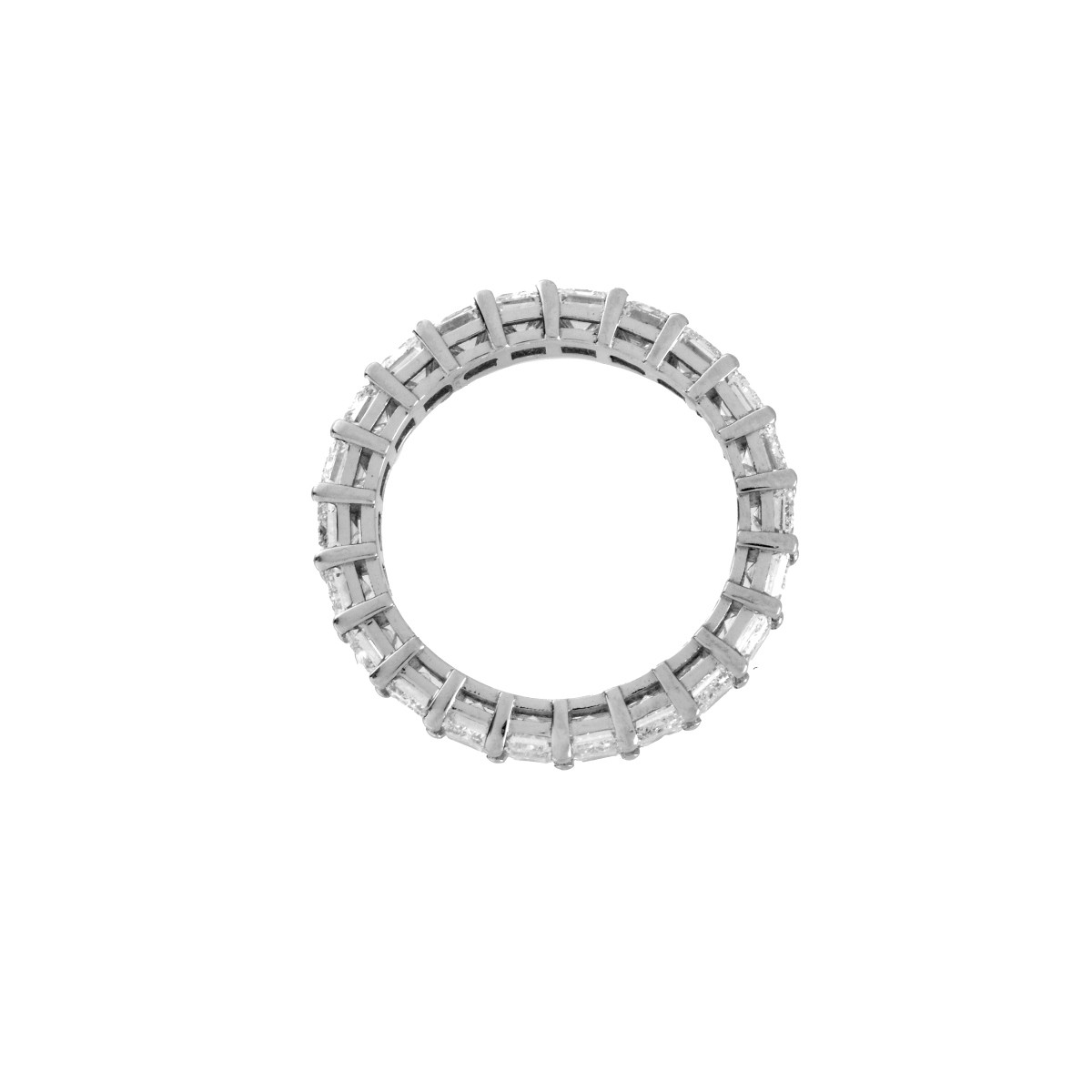 GIA Diamond & Platinum Eternity Band