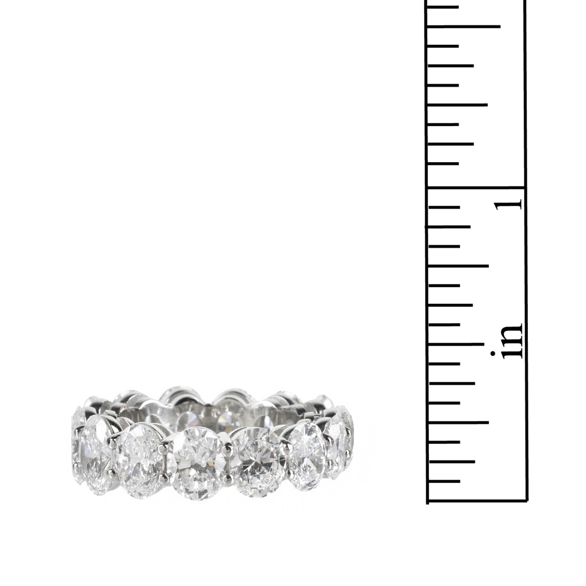 Diamond and Platinum Eternity Band