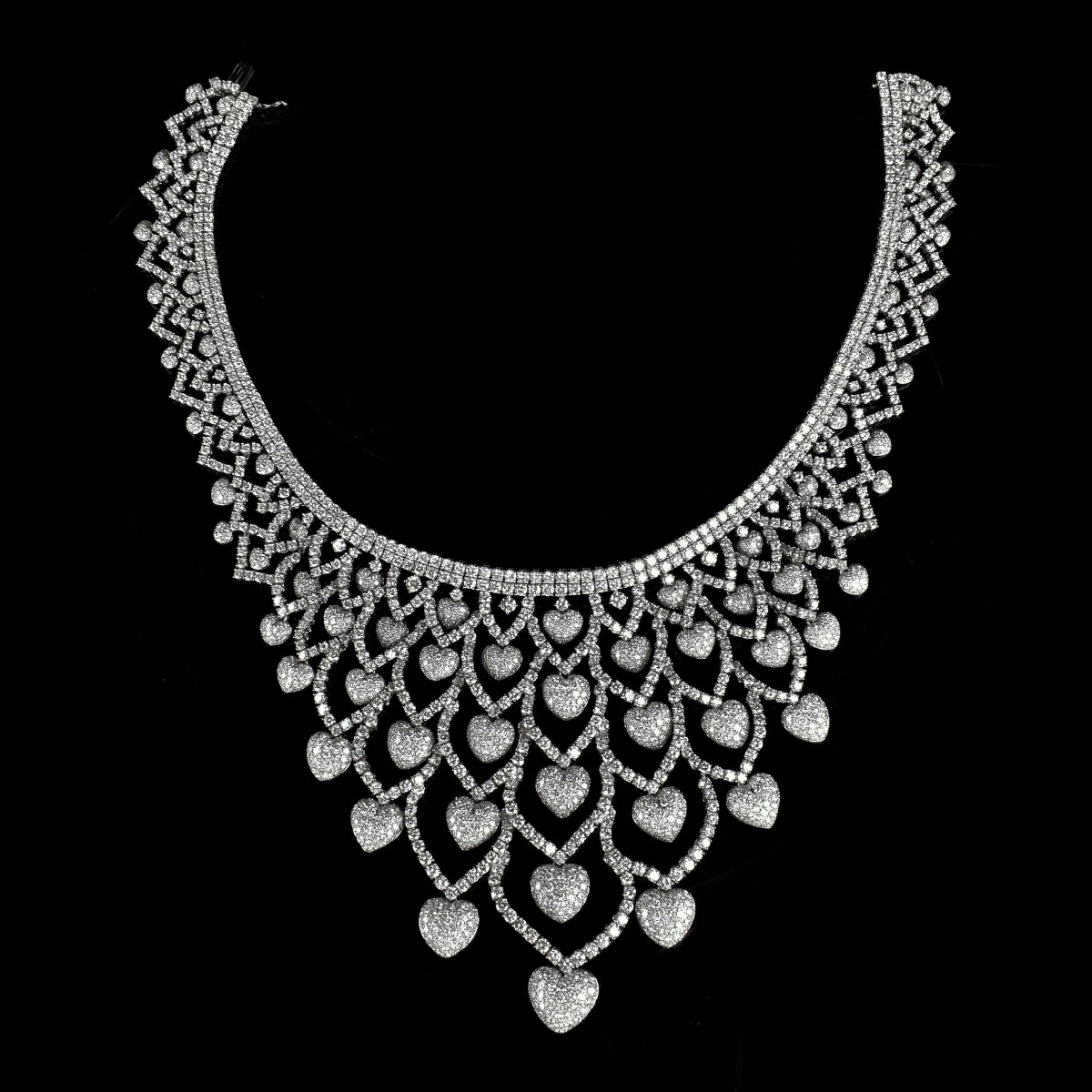 150.0ct Diamond and 18K Necklace