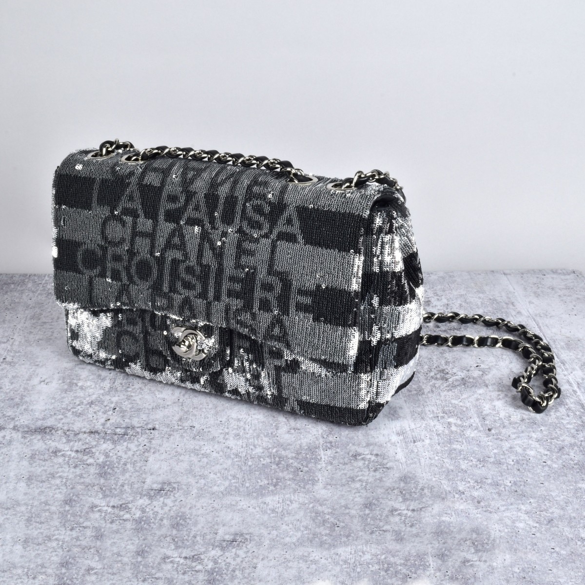 Chanel Sequin La Pausa Shoulder Bag