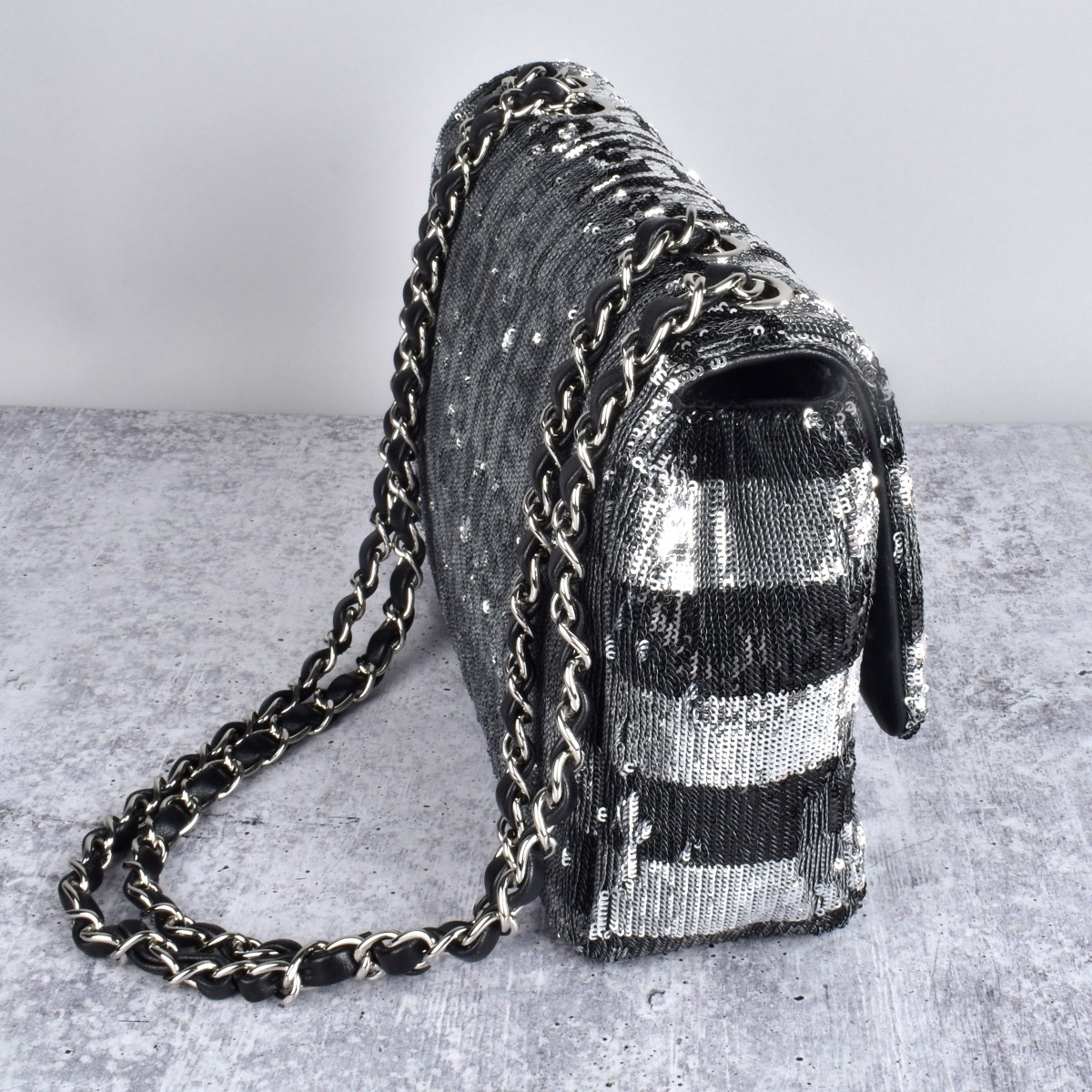 Chanel Sequin La Pausa Shoulder Bag