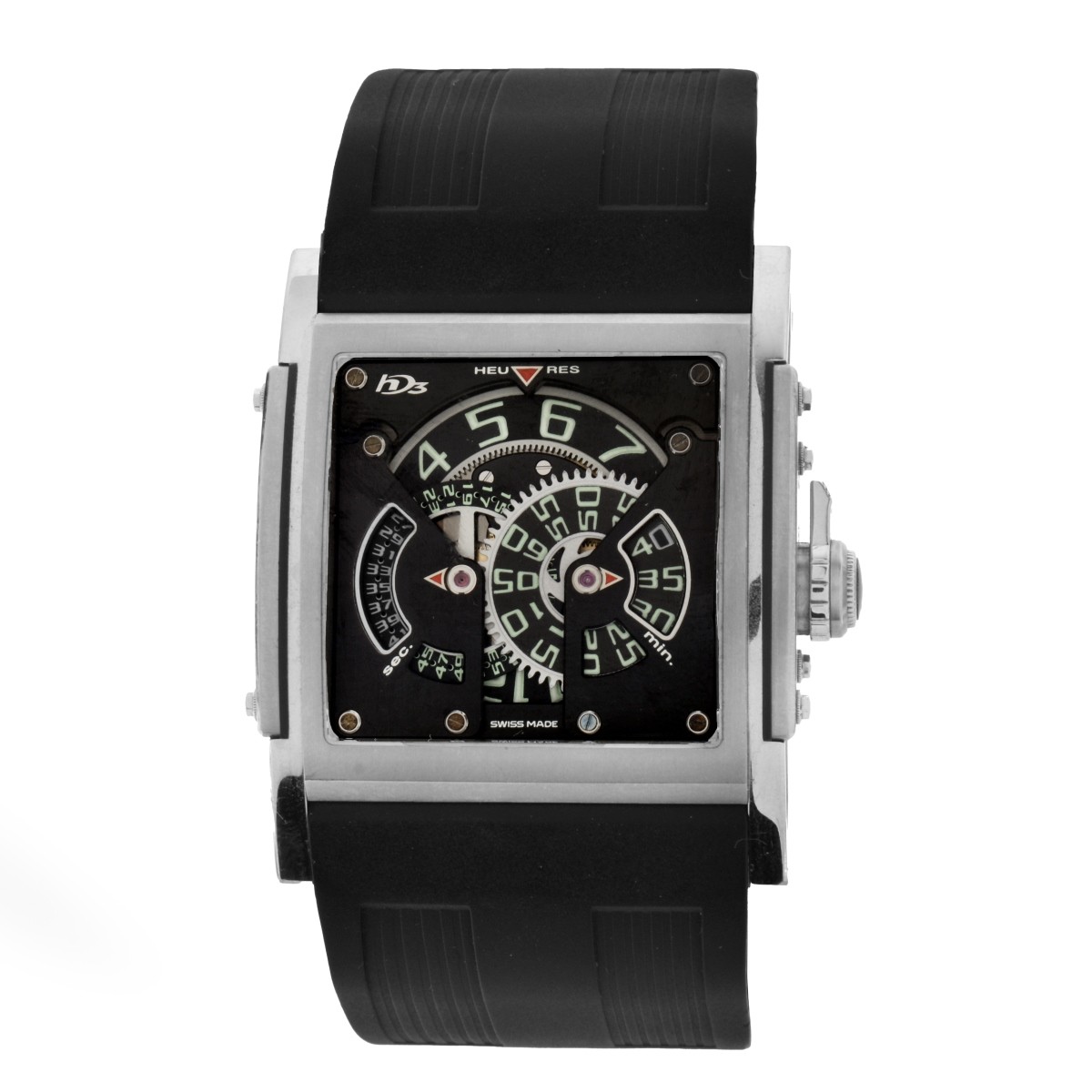 HD3 Three Minds Titanium Watch