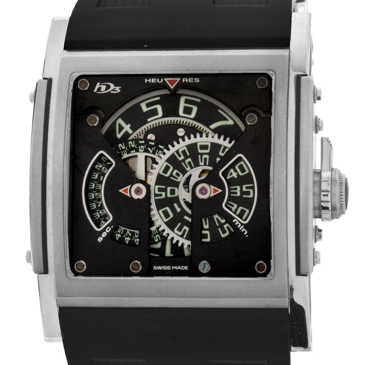 HD3 Three Minds Titanium Watch