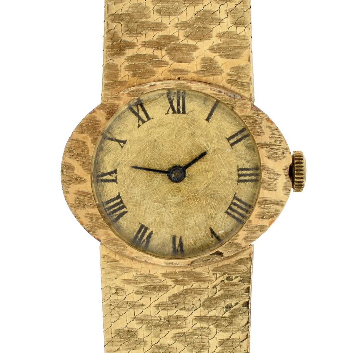 Ladies Vintage Italian 14K Bracelet Watch