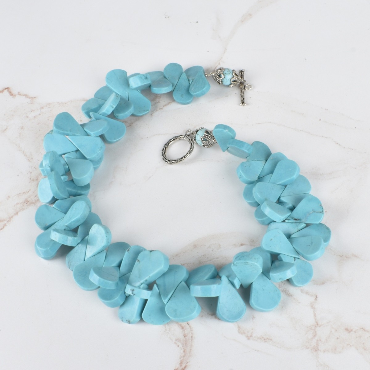 Turquoise and Silver Necklace