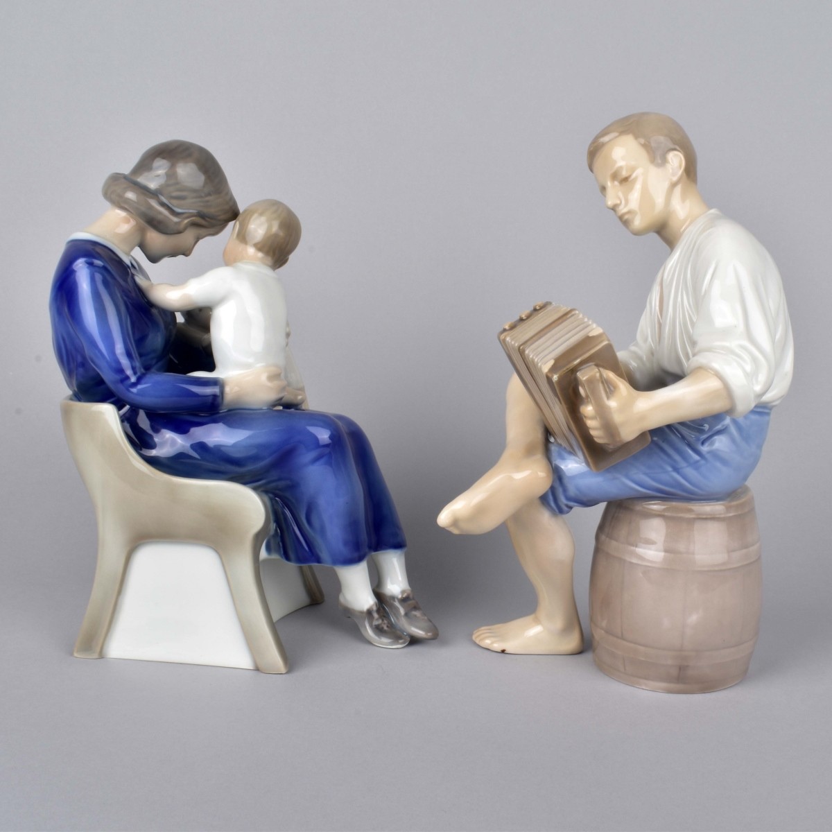 Two Bing & Grondahl (B&G) Porcelain Figurines