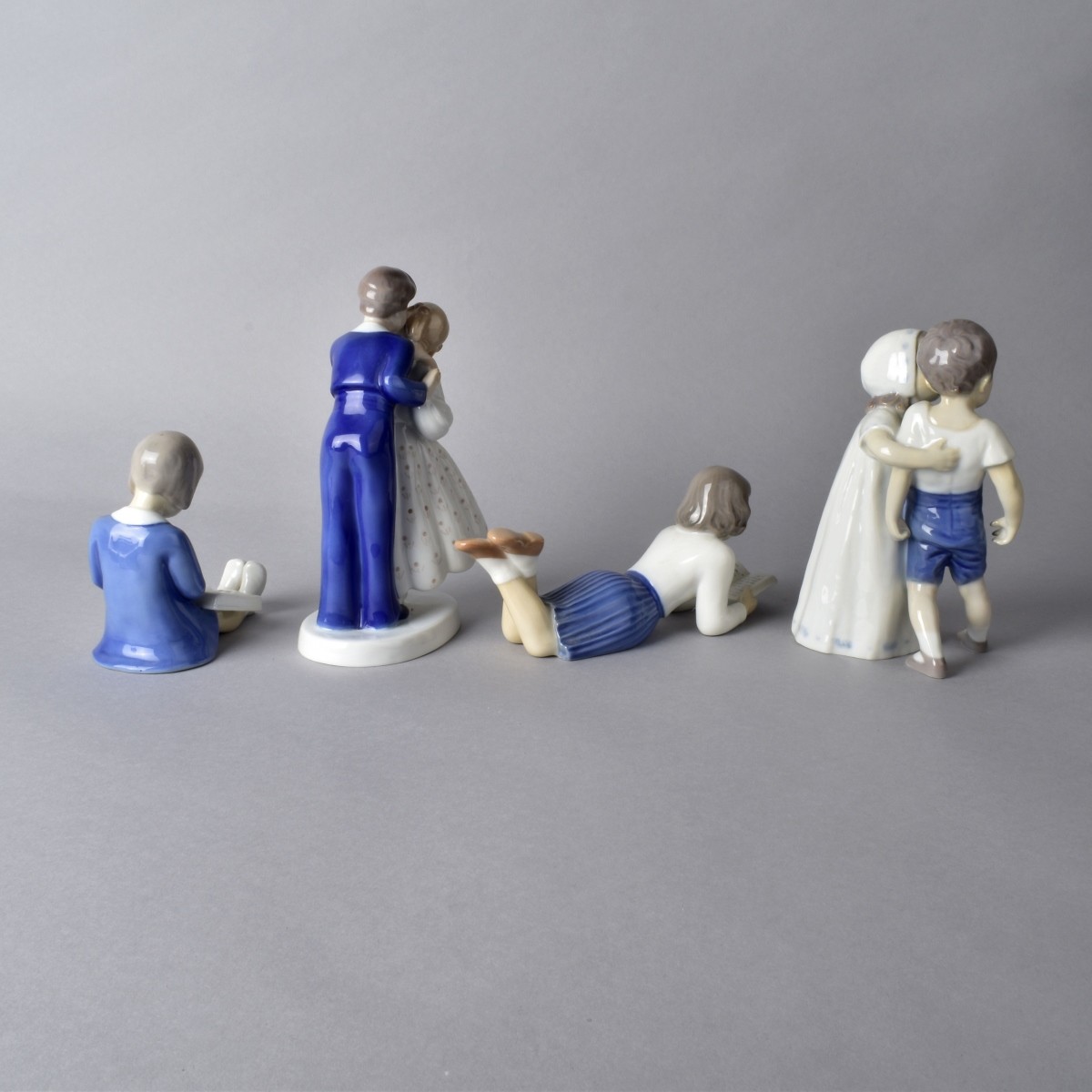 Four Bing & Grondahl (B&G) Porcelain Figurines