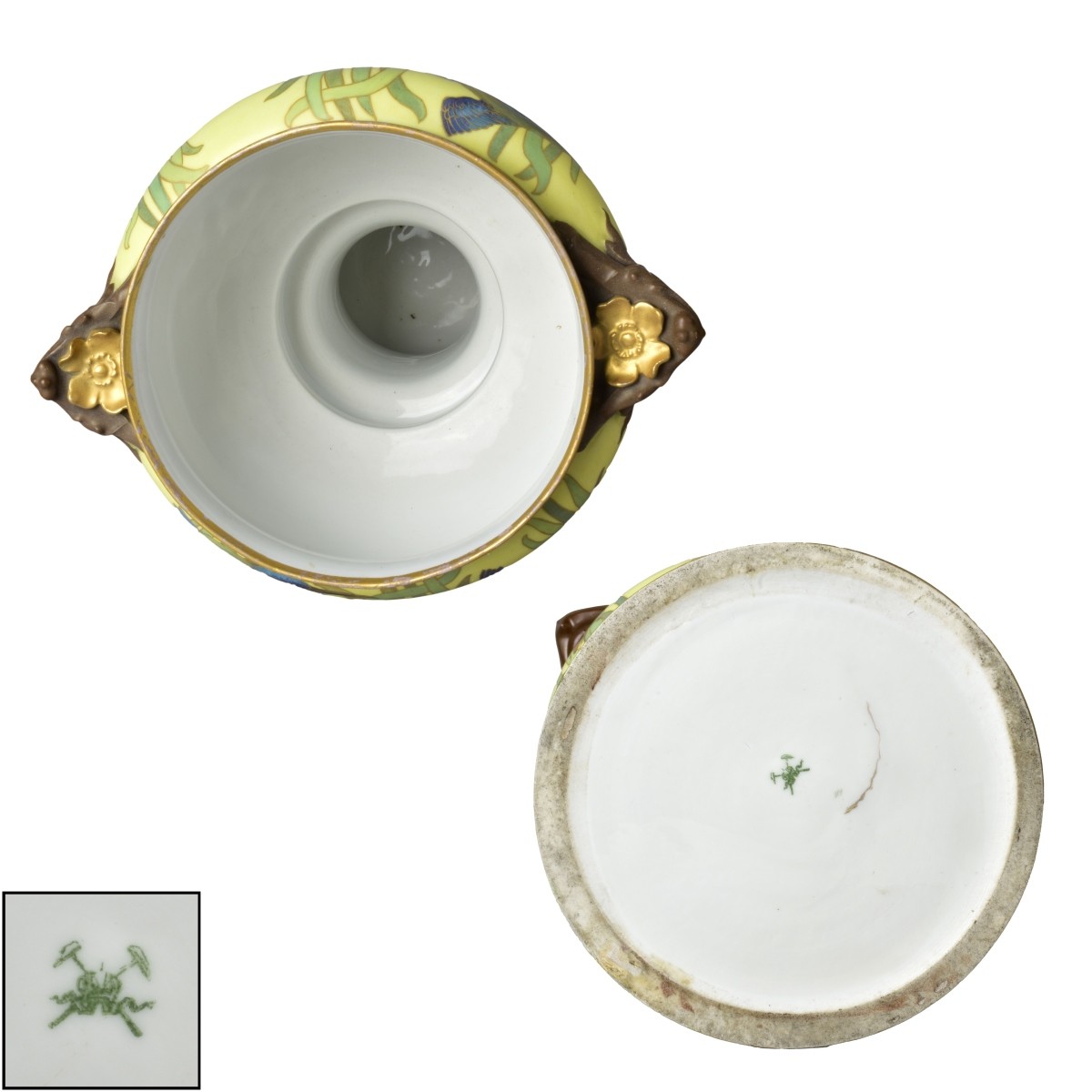 Pair of Pirkenhammer Porcelain JardiniËre