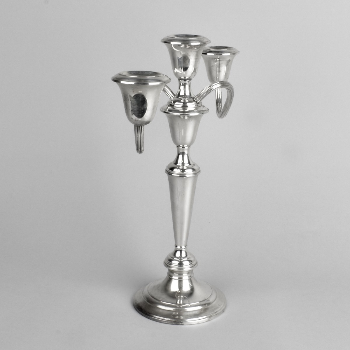 Pair of Gorham Weighted Sterling Candelabra