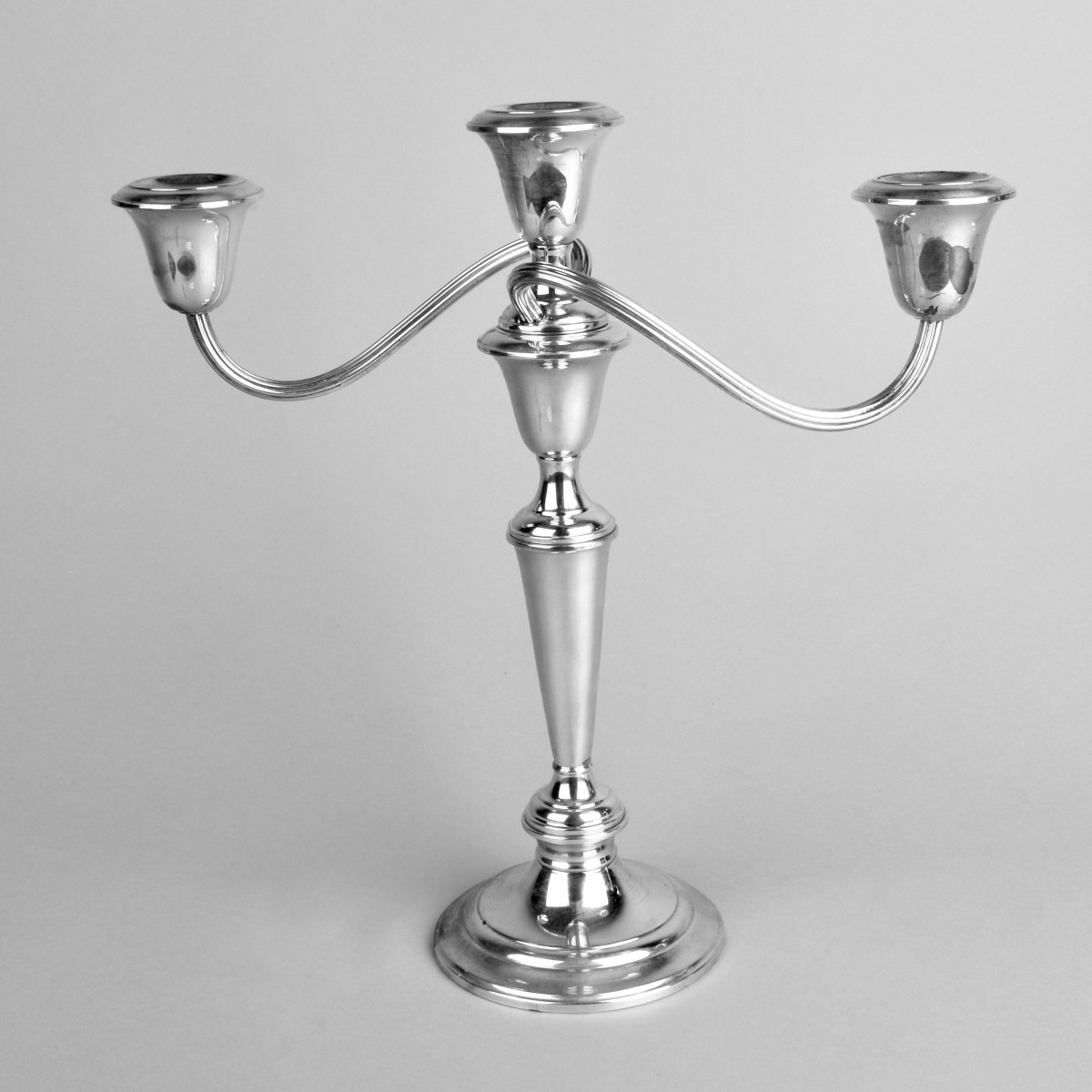 Pair of Gorham Weighted Sterling Candelabra