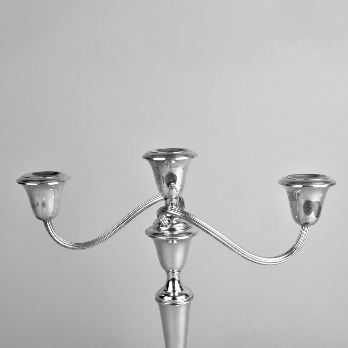 Pair of Gorham Weighted Sterling Candelabra