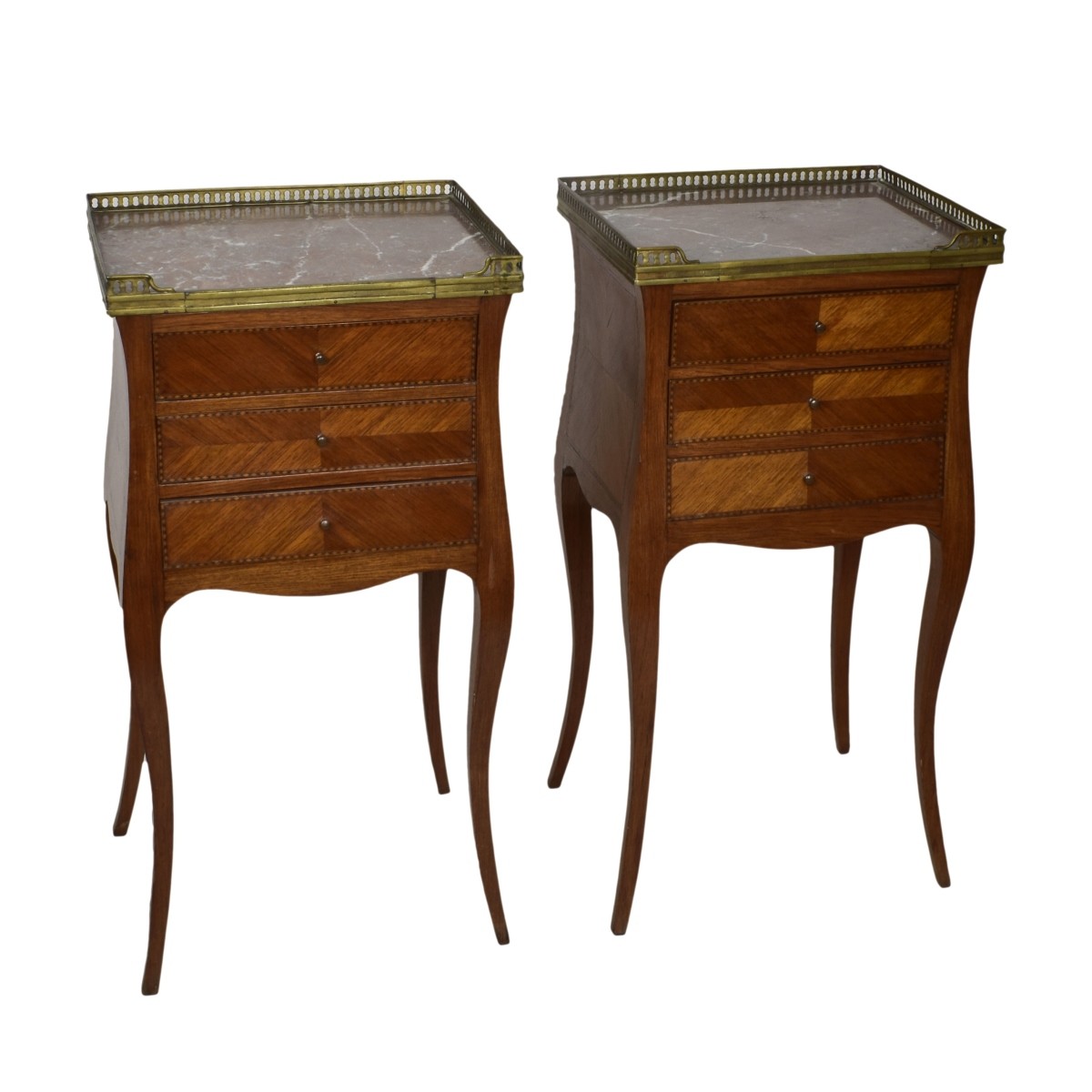 Pair of Louis XVI Style Nightstands