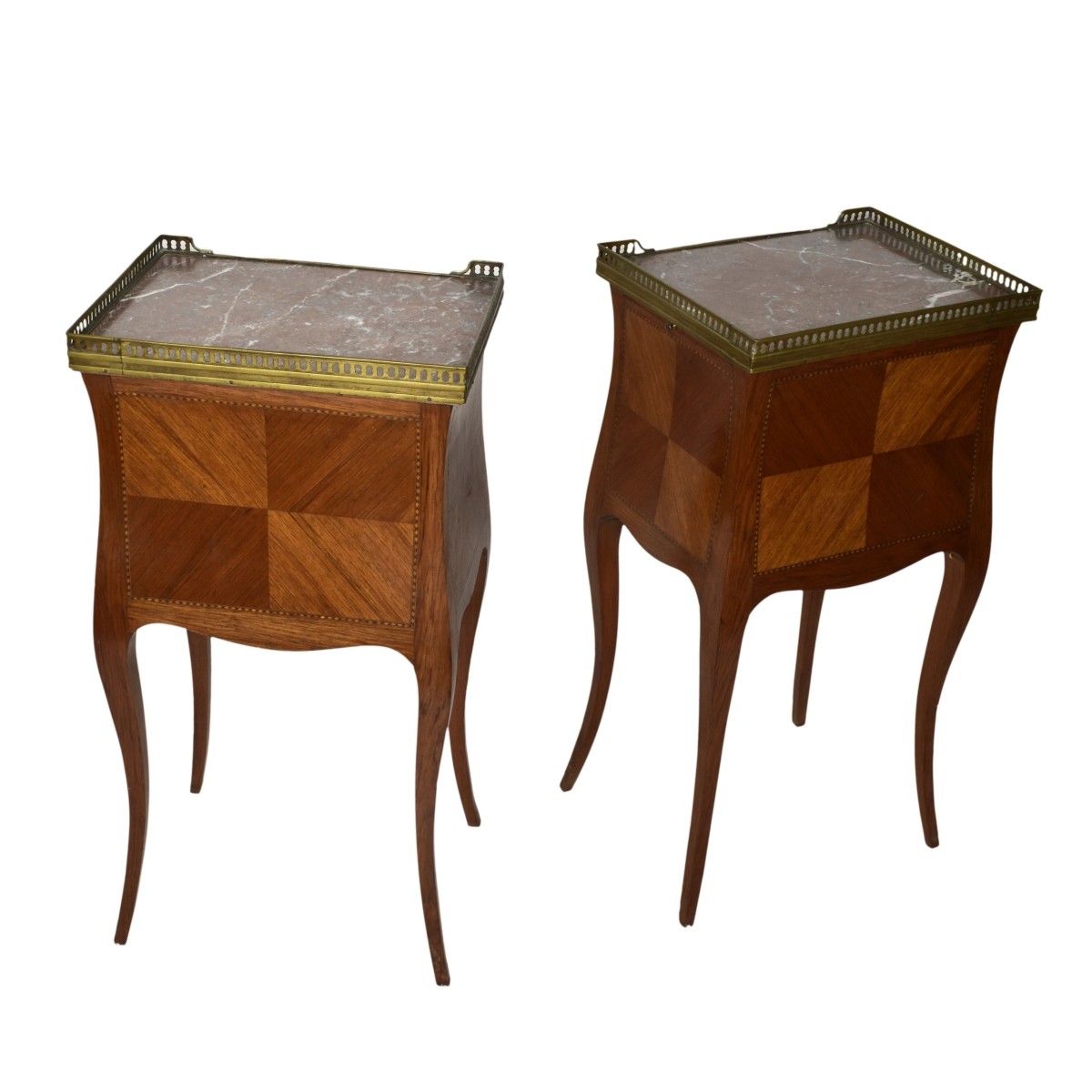 Pair of Louis XVI Style Nightstands