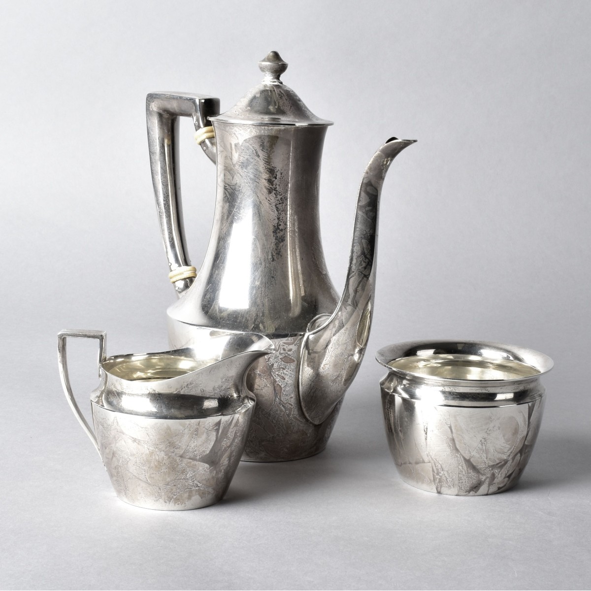 Tiffany & Co. Makers Sterling 3- Pc. Coffee Set