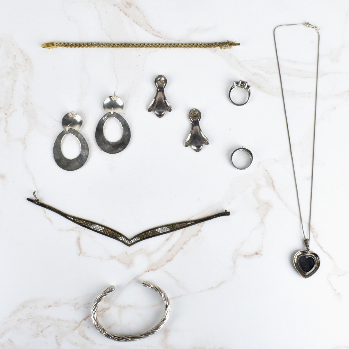 Sterling Jewelry Lot