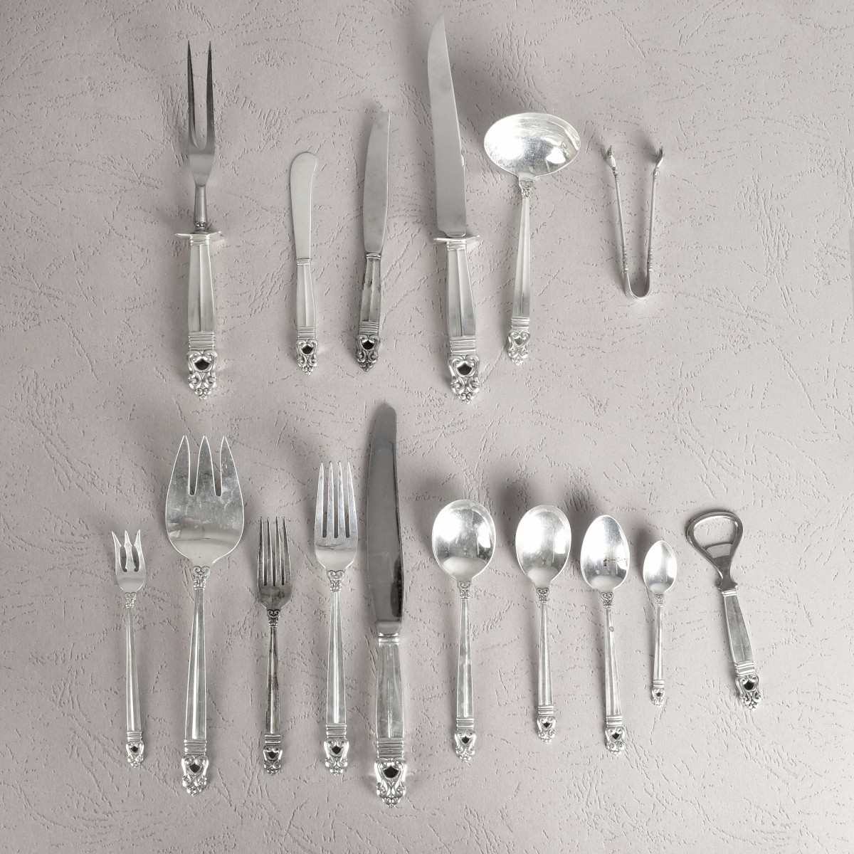 119 Pc. International "Royal Danish" Flatware