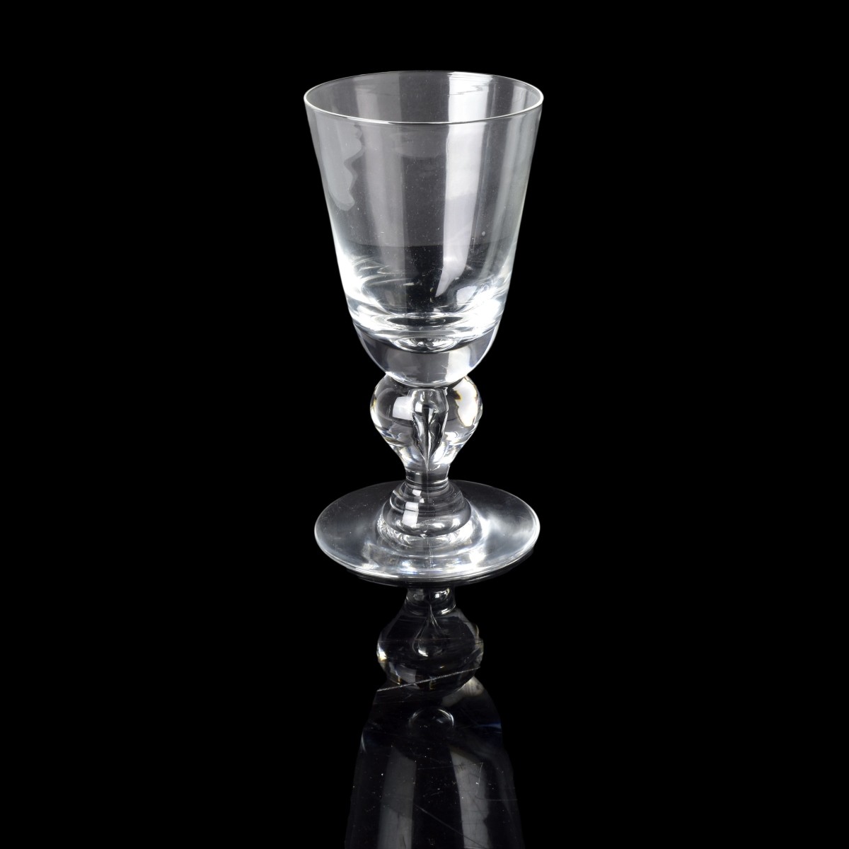 Twelve Steuben Glass Water Goblets