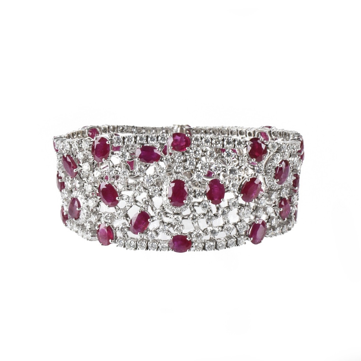 Ruby, Diamond and 18K Bracelet