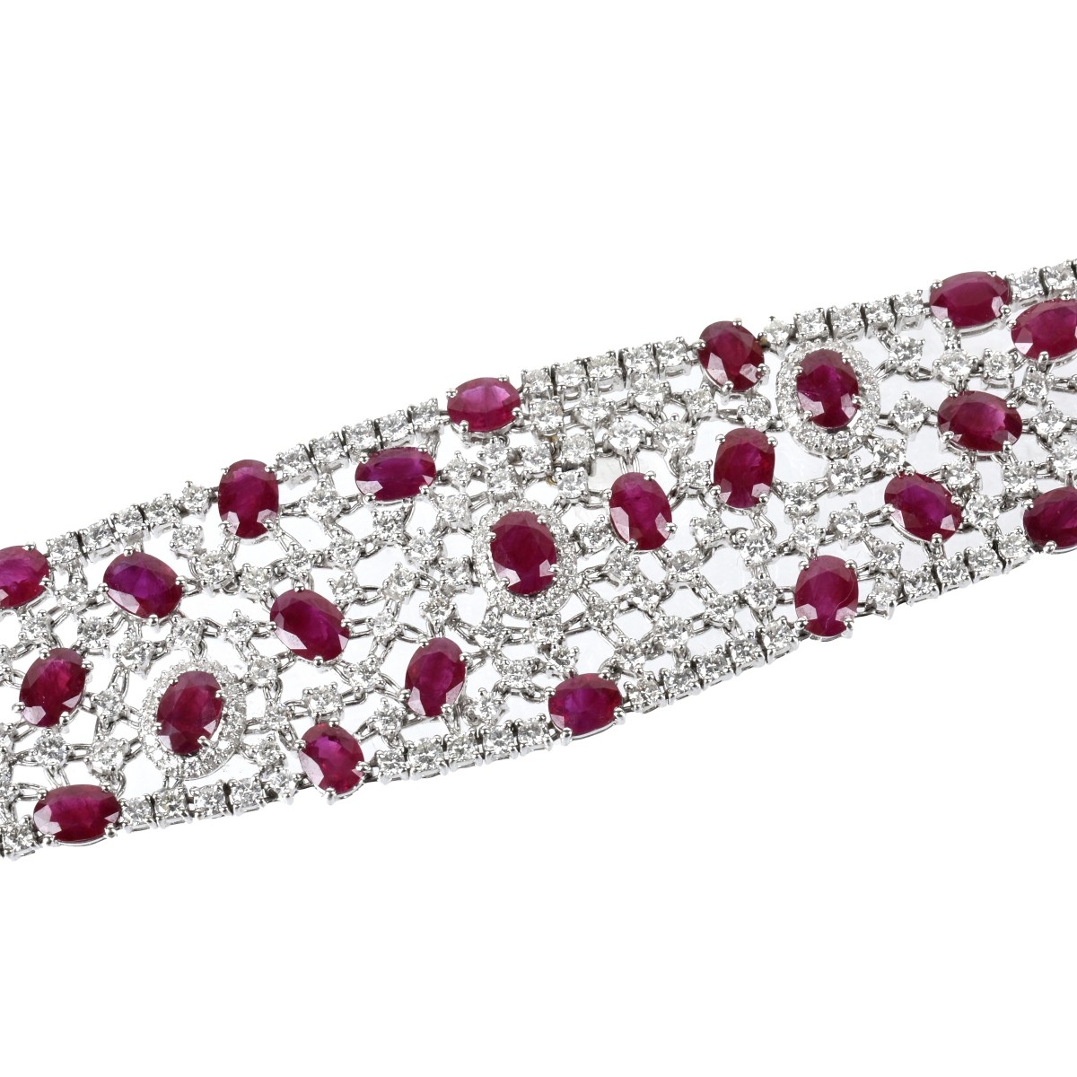 Ruby, Diamond and 18K Bracelet