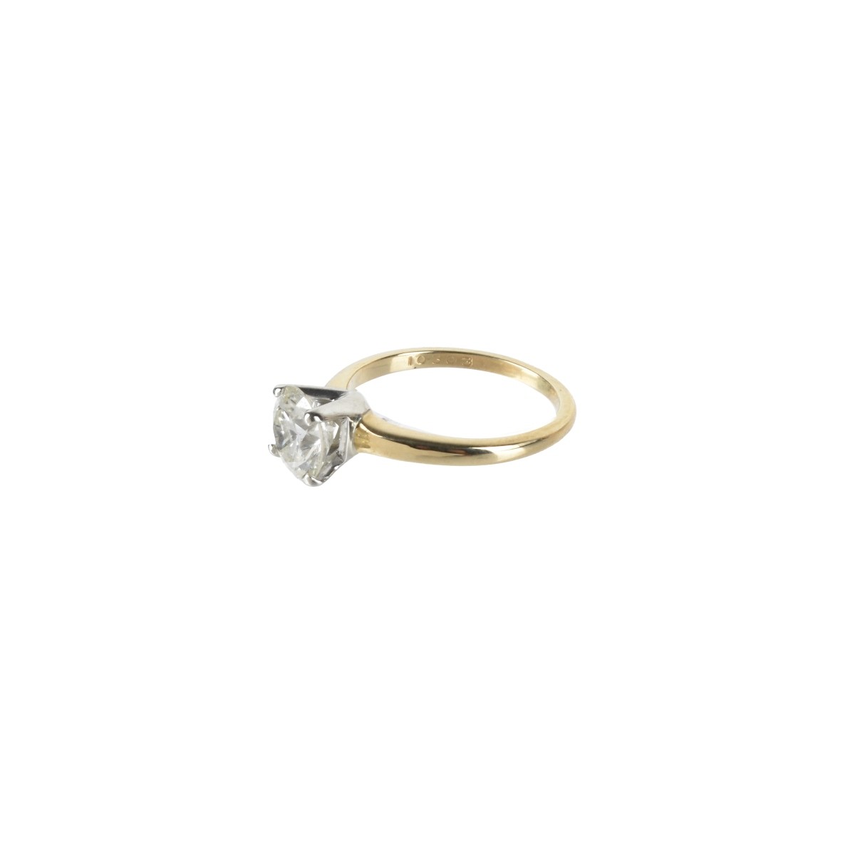 Diamond and 14K Ring