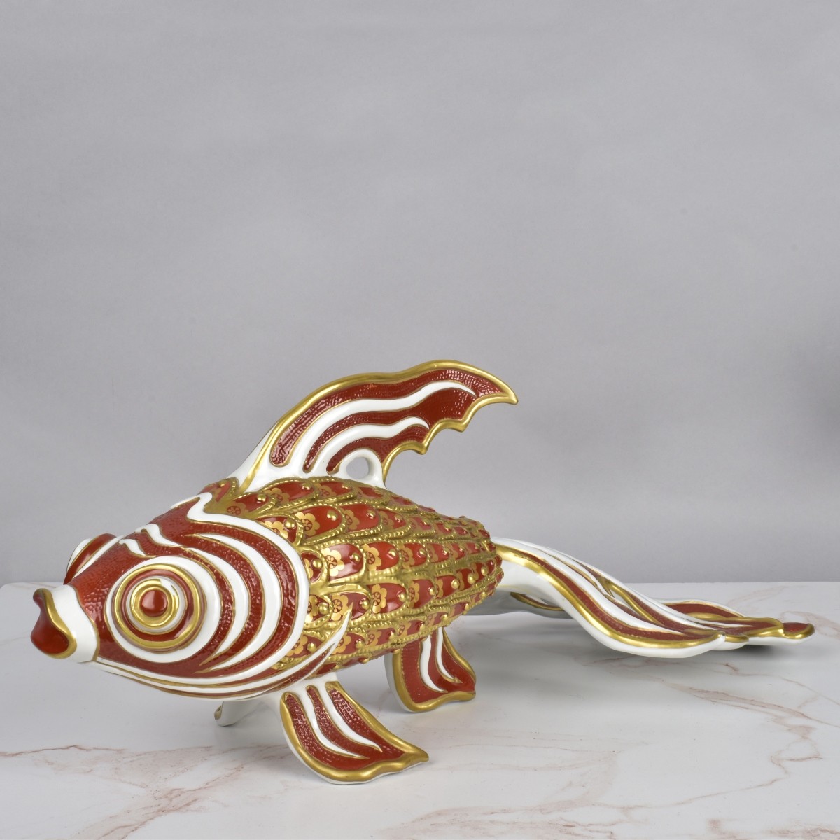 Giulia Mangani for Oggetti Red Gold Koi Fish.