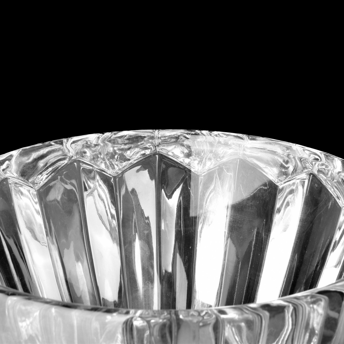 Orrefors 12 Point Crystal Zodiac Bowl