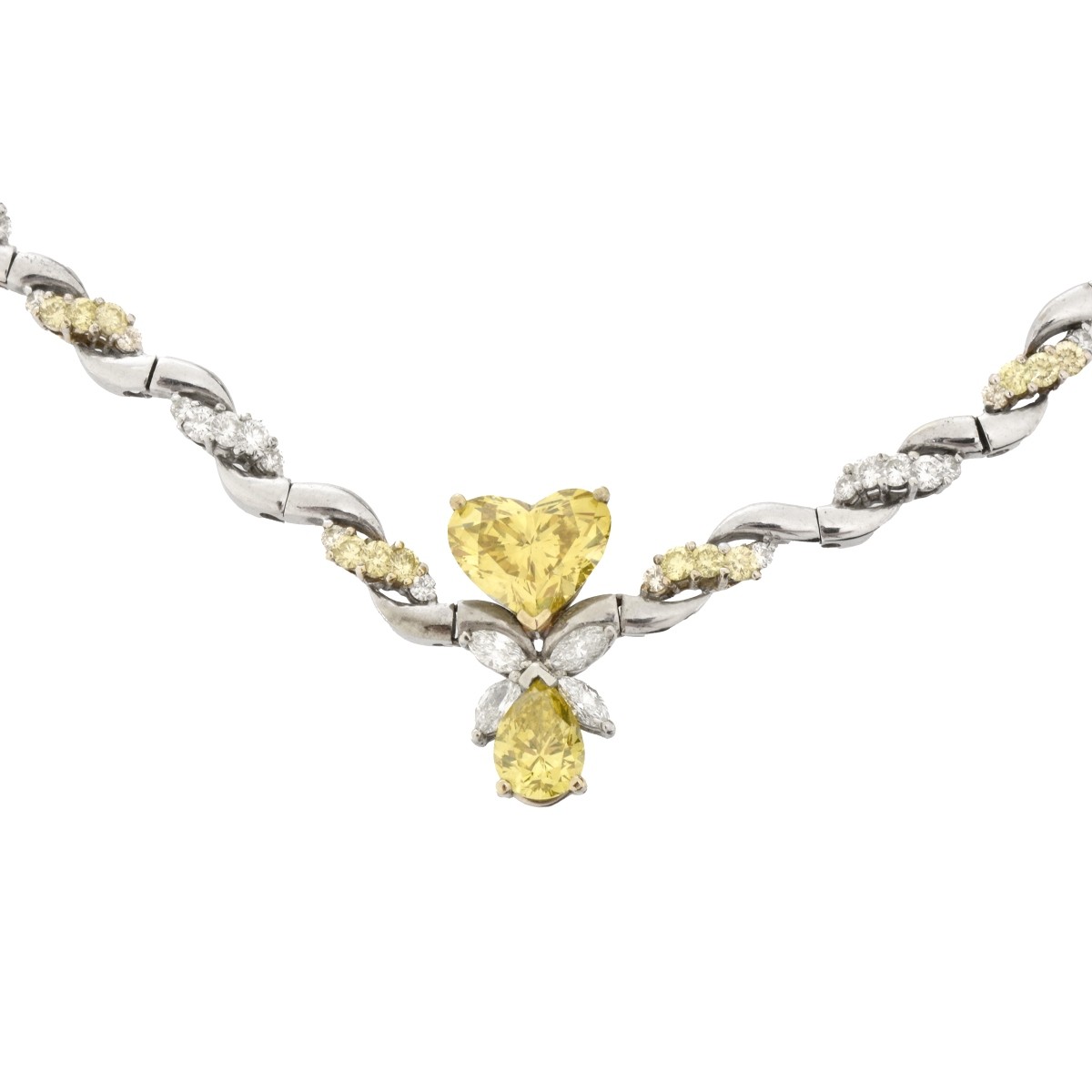 Diamond and 18K Necklace