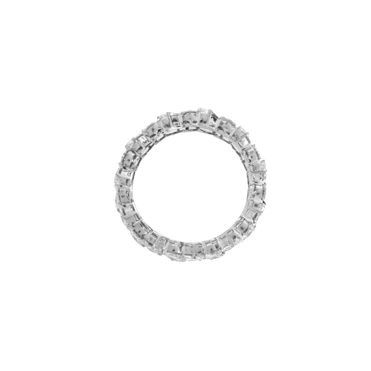 Bulgari Diamond and Platinum Ring