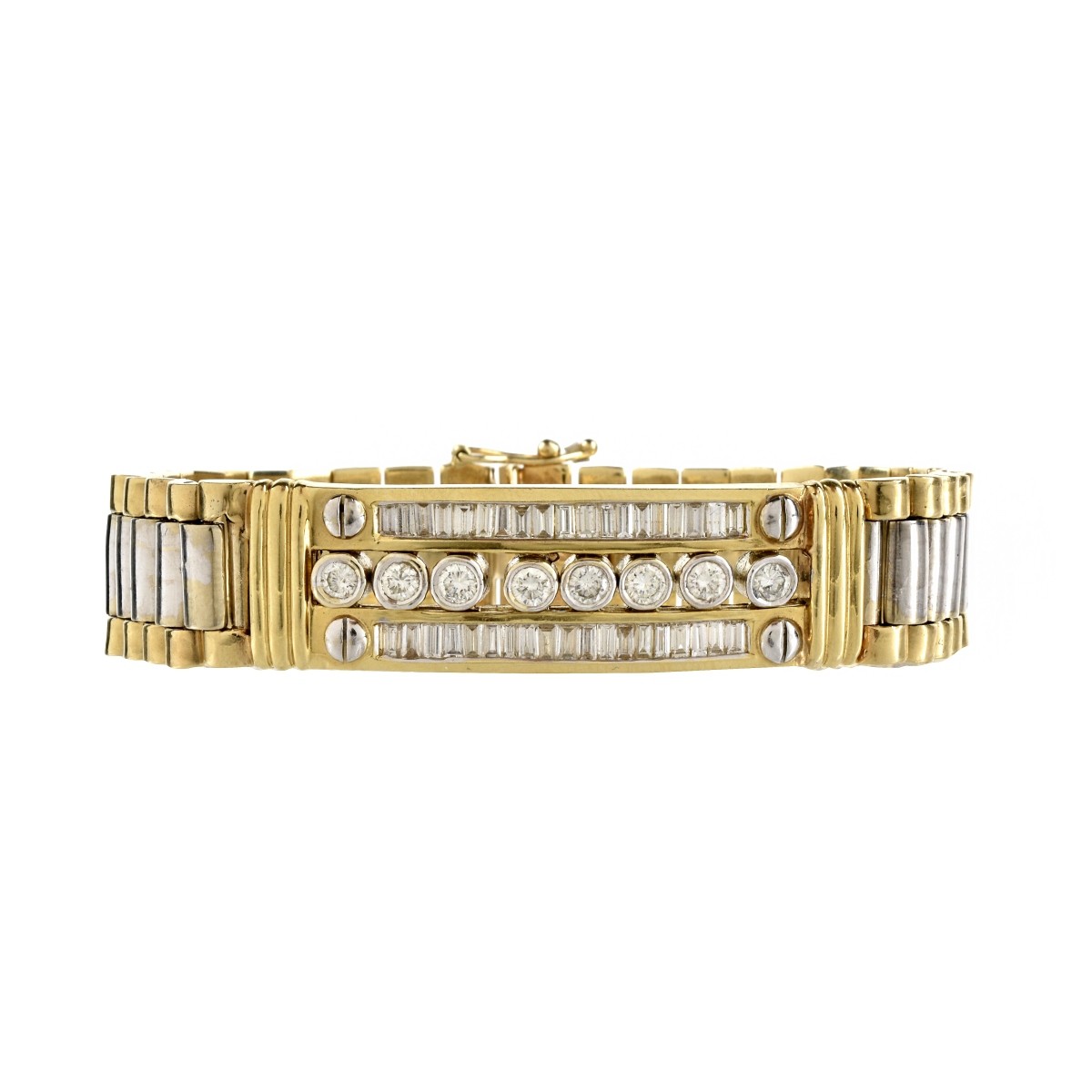 Diamond and 14K Bracelet